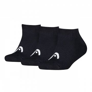 Head Tennis All Sports Sneaker Socks 3P Black